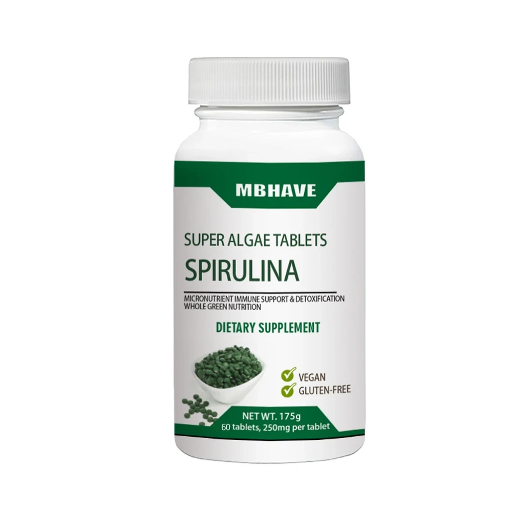 Spirulina Tablet Organic - büyük anlaşma Ücretsiz kargo Doğal Kirlilik