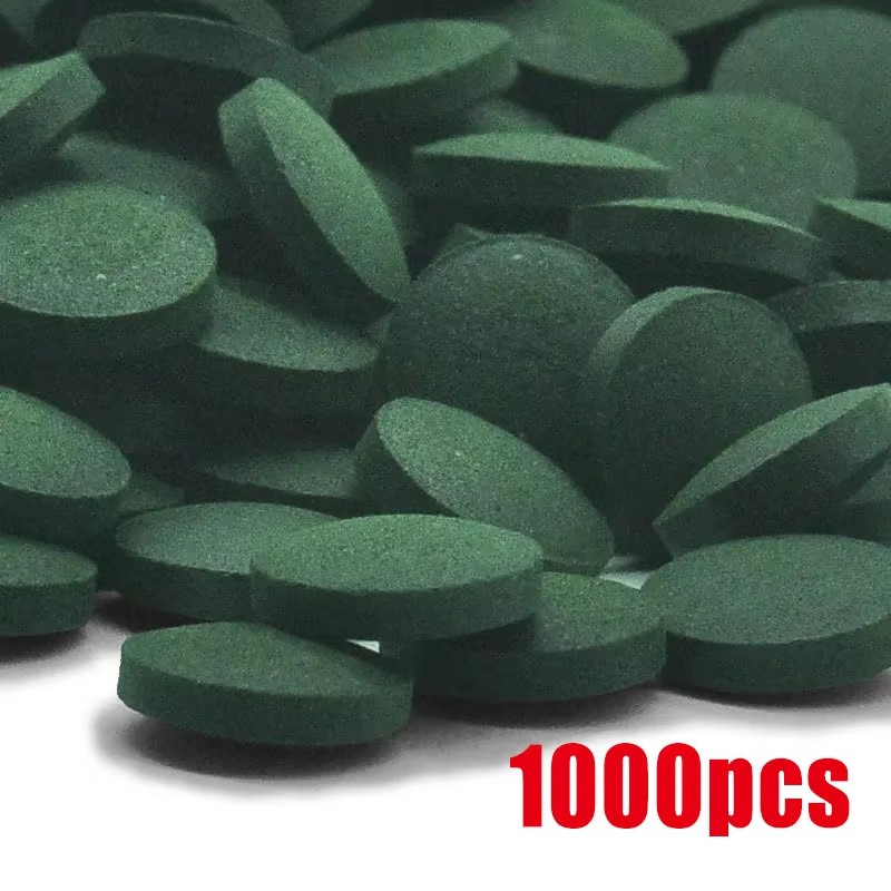 Spirulina Tablet Organic - 100/500/1000 Adet Yüksek Saflıkta Spirulina Tabletleri,