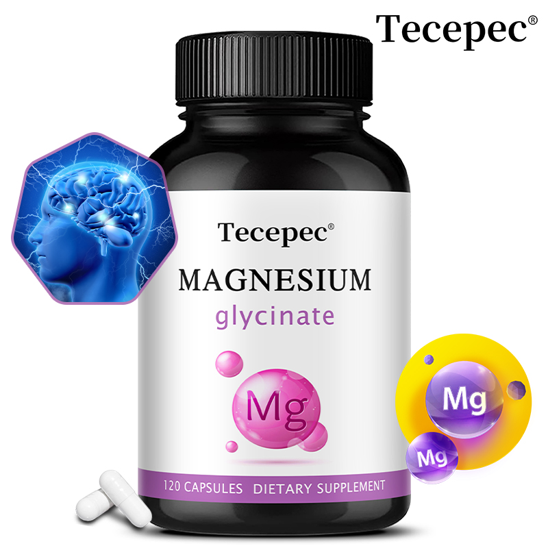 Magnesium Glycinate Capsule - Magnezyum Glisinat 1000mg (200mg Magnezyum'a Eşdeğer)