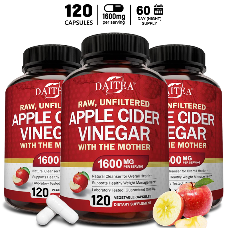 Apple Cider Vinegar Pill - Sağlıklı Sindirim, Kilo Verme ve Enerji