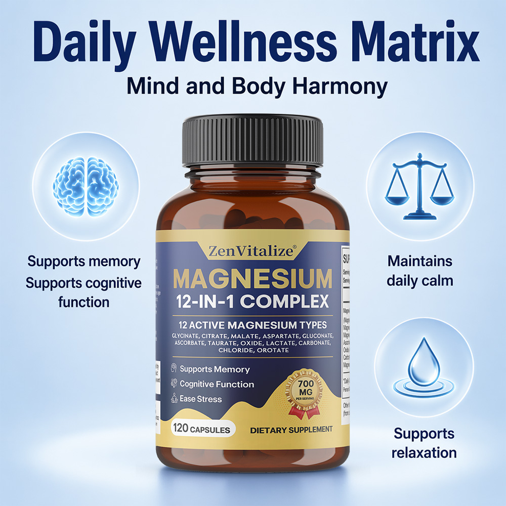 12'si 1 Arada Magnezyum Komple - Magnesium Glycinate Capsule incelemesi ve fiyatı
