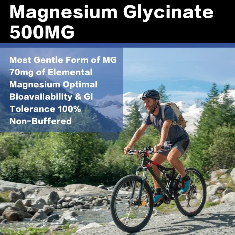 Magnezyum Glisinat 500mg - Kas - Magnesium Glycinate Capsule incelemesi ve fiyatı