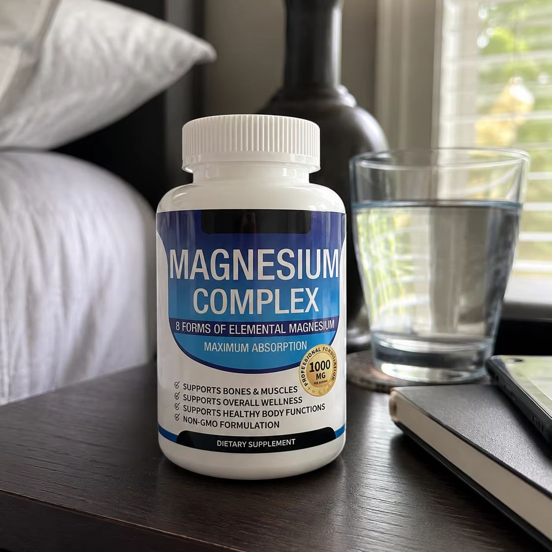 Magnezyum Kompleksi 1000mg Kap - Magnesium Glycinate Capsule incelemesi ve fiyatı