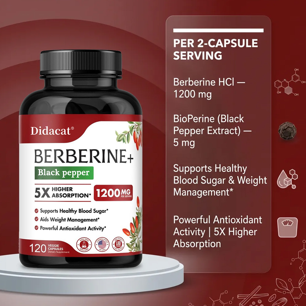 Berberin Takviyesi 1200mg - Ul - Apple Cider Vinegar Pill incelemesi ve fiyatı